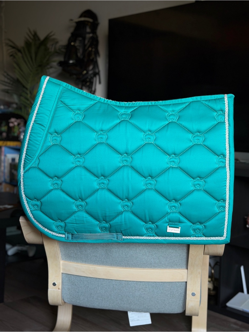 PS of Sweden Pacific Ocean jump Saddle Pad full